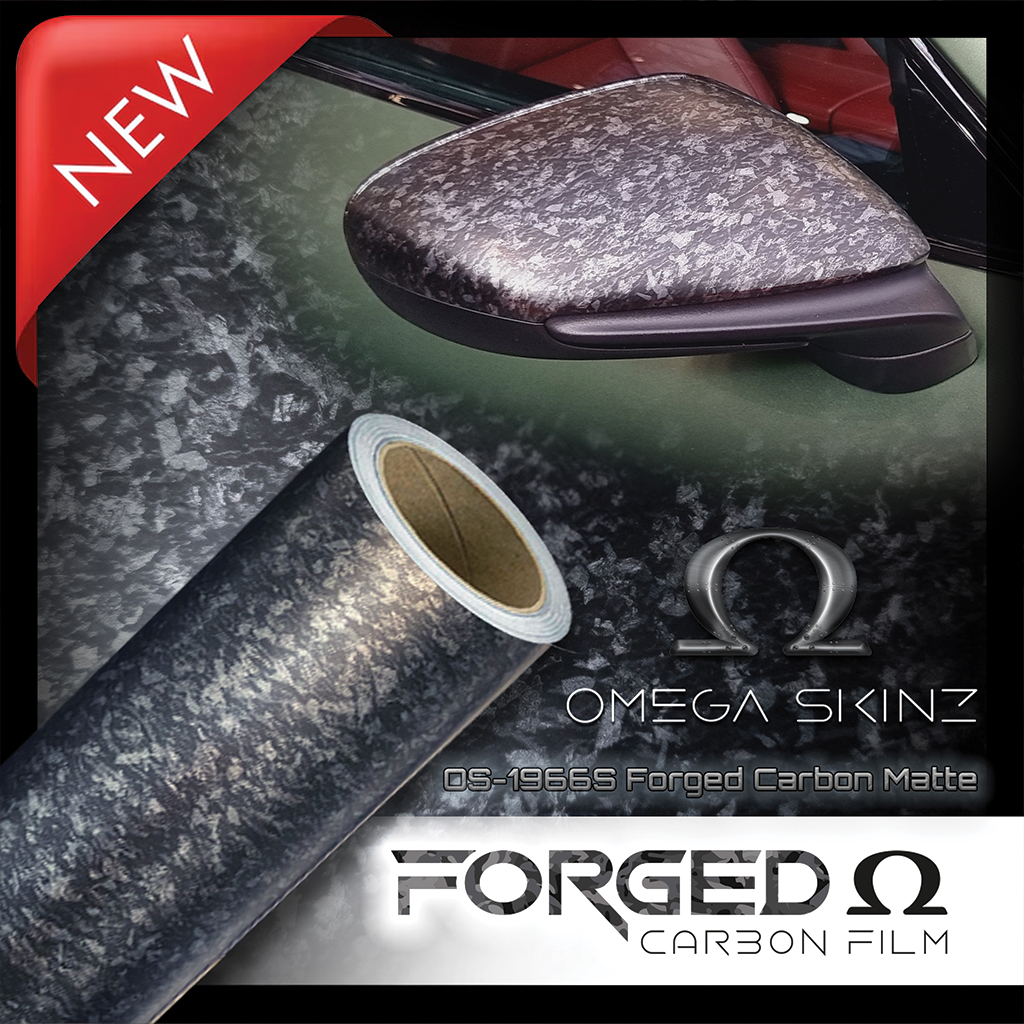 60-OS-1966S Forged Carbon Wrap Black Matt 1470mm